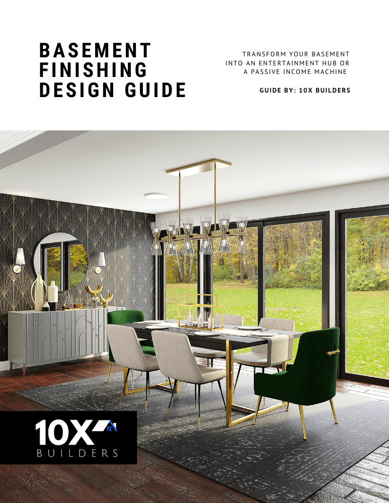 Basement Finishing Design Guide Preview - 10x Builders