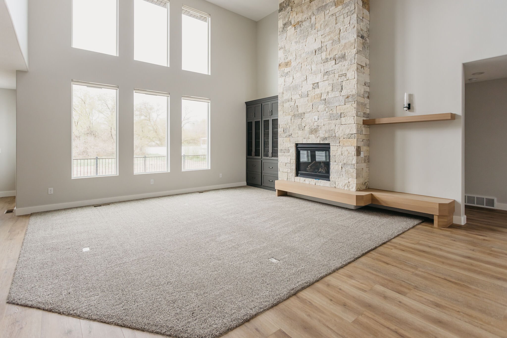 natural light in custom home by 10x builders in utah