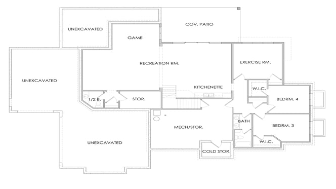 Orvieto Basement Layout