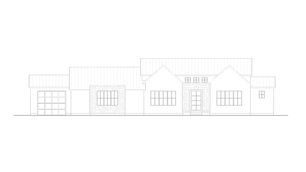 Orvieto Front Blueprint Sketch