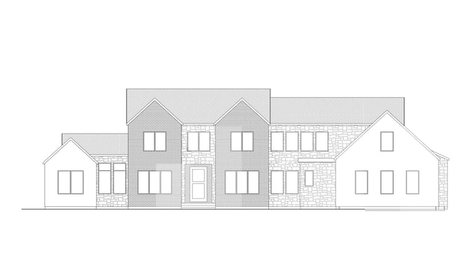 Rendering of Valencia custom home floor plan by 10X Builders