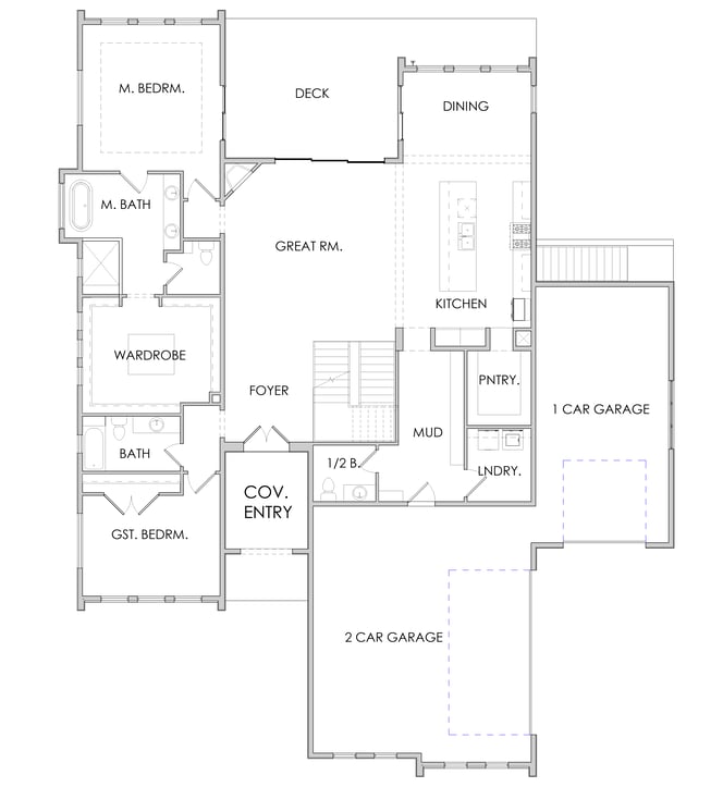 10X Builders custom home floor plan Zurich for Utah County