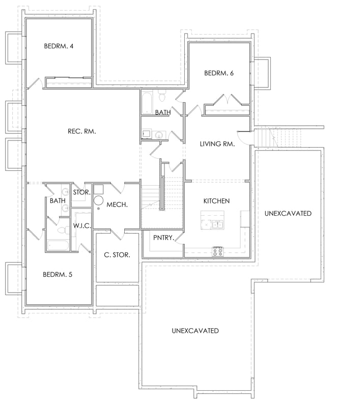 10X Builders custom home floor plan Zurich for Utah County